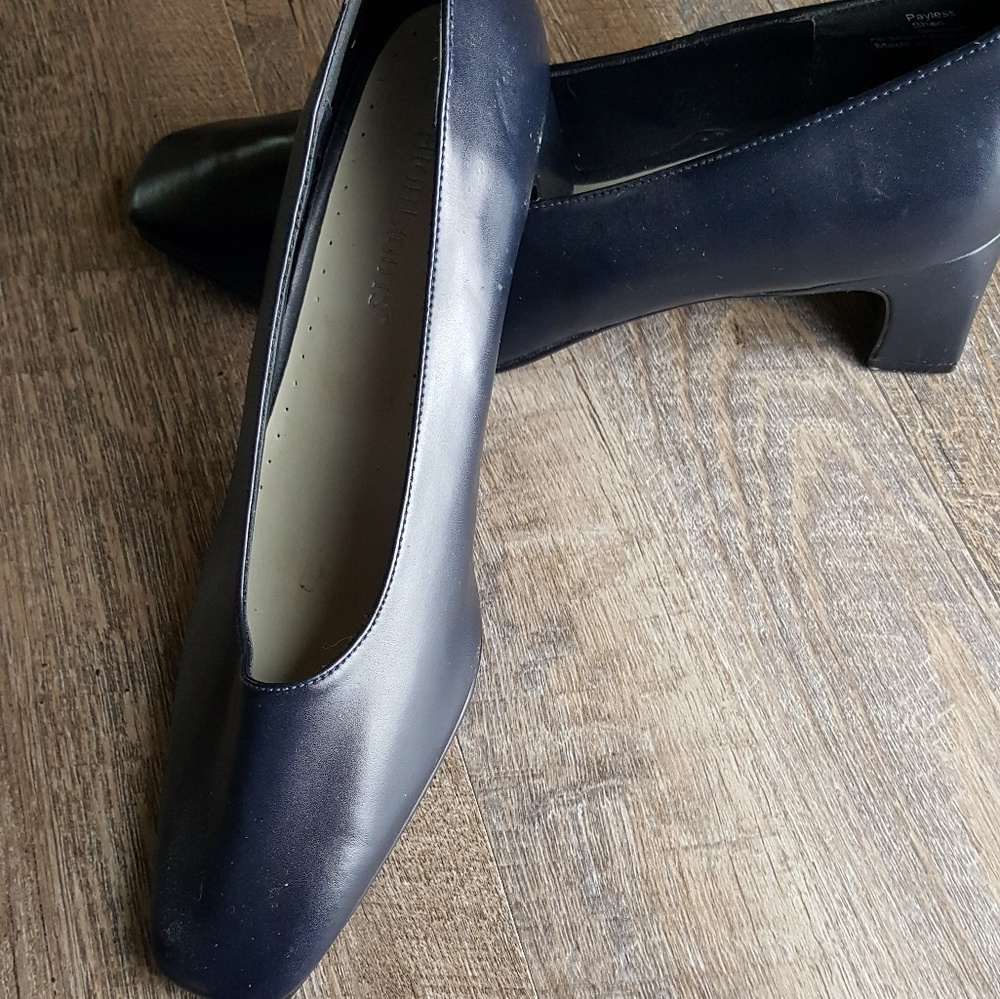 Blue heels